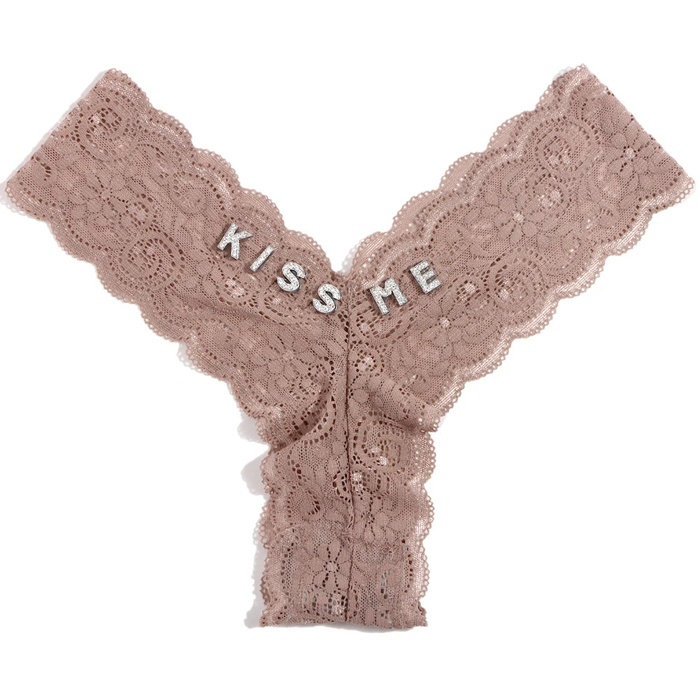 Personalized Lace String