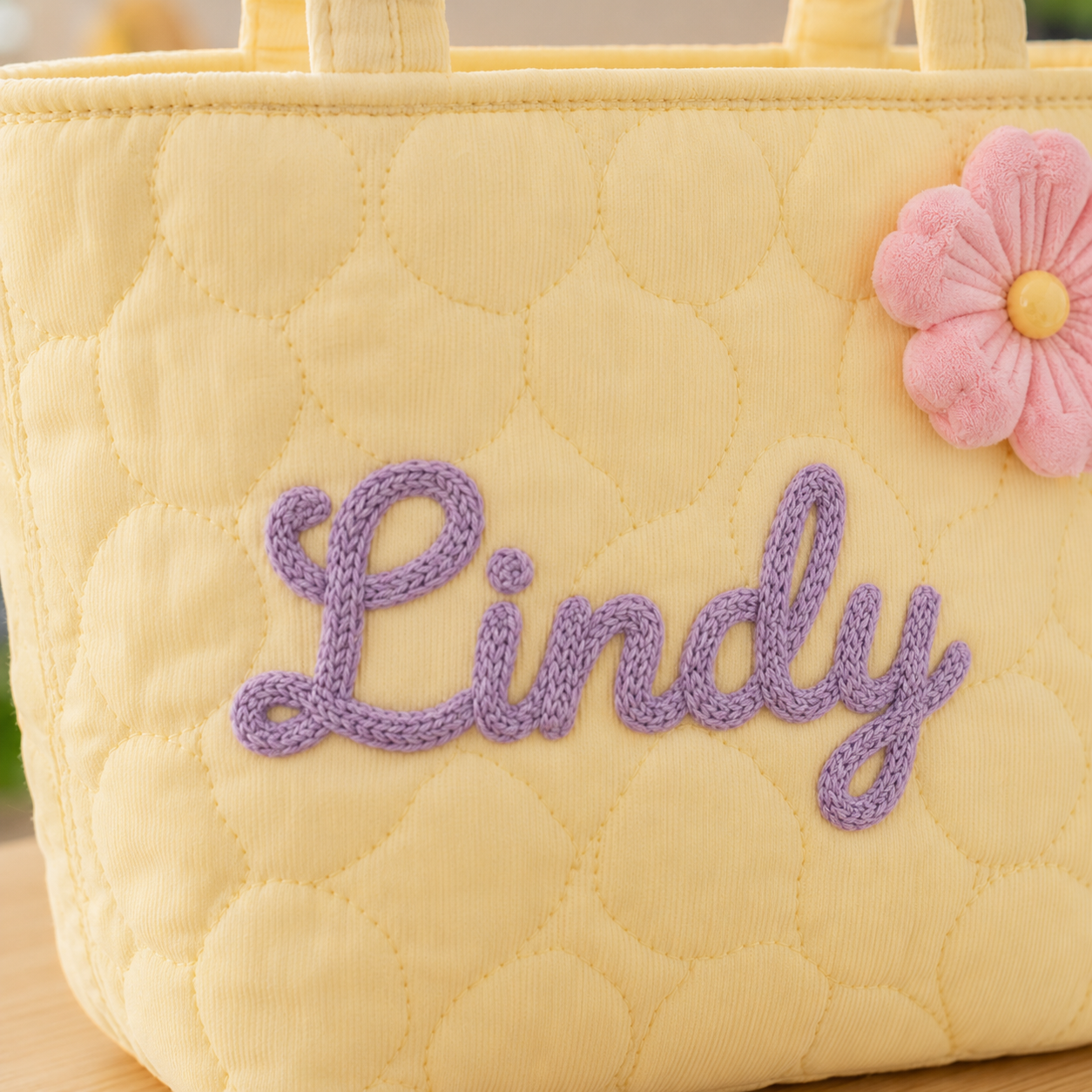 Personalized Embroidered Teddy Bag