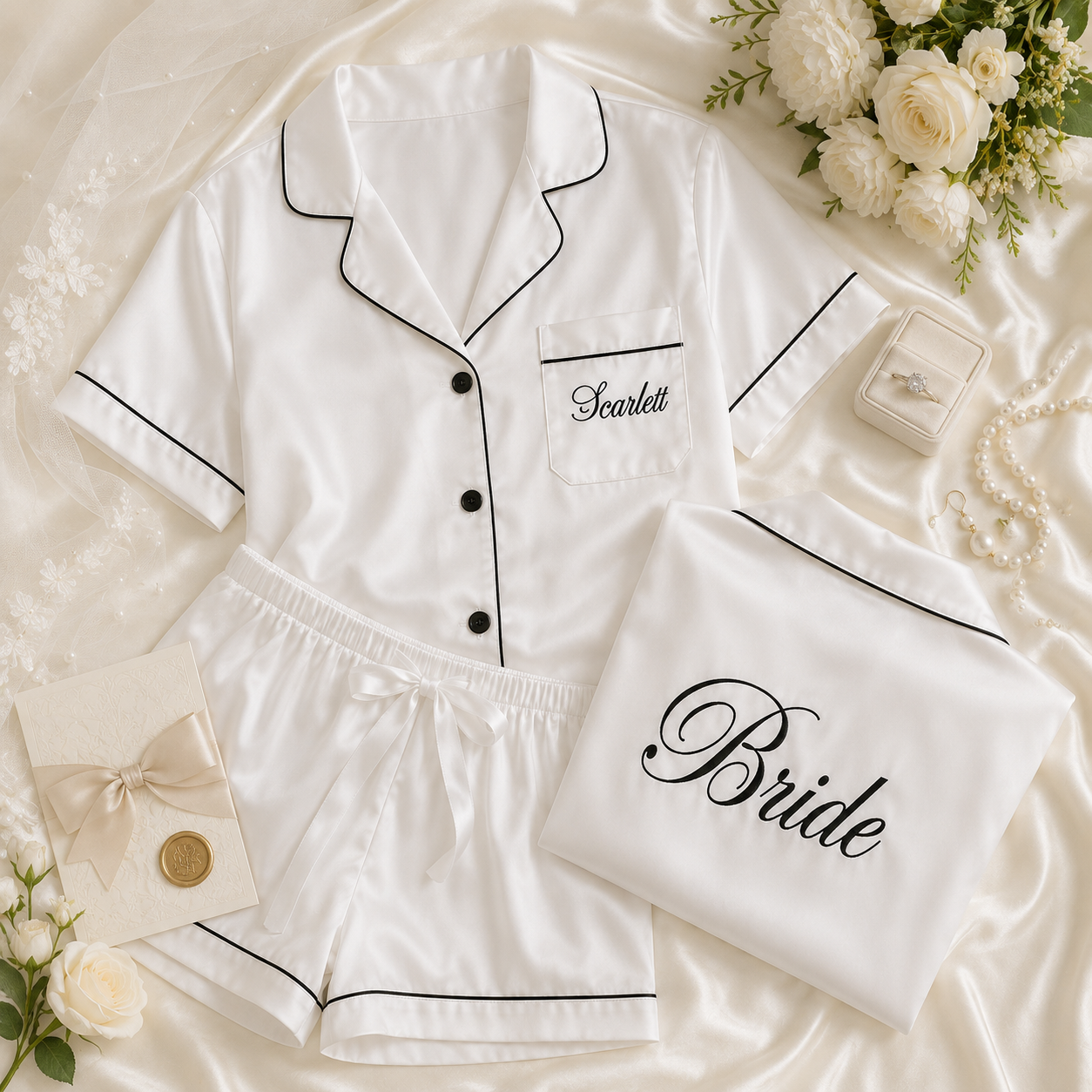 Personalized Embroidered Pajamas