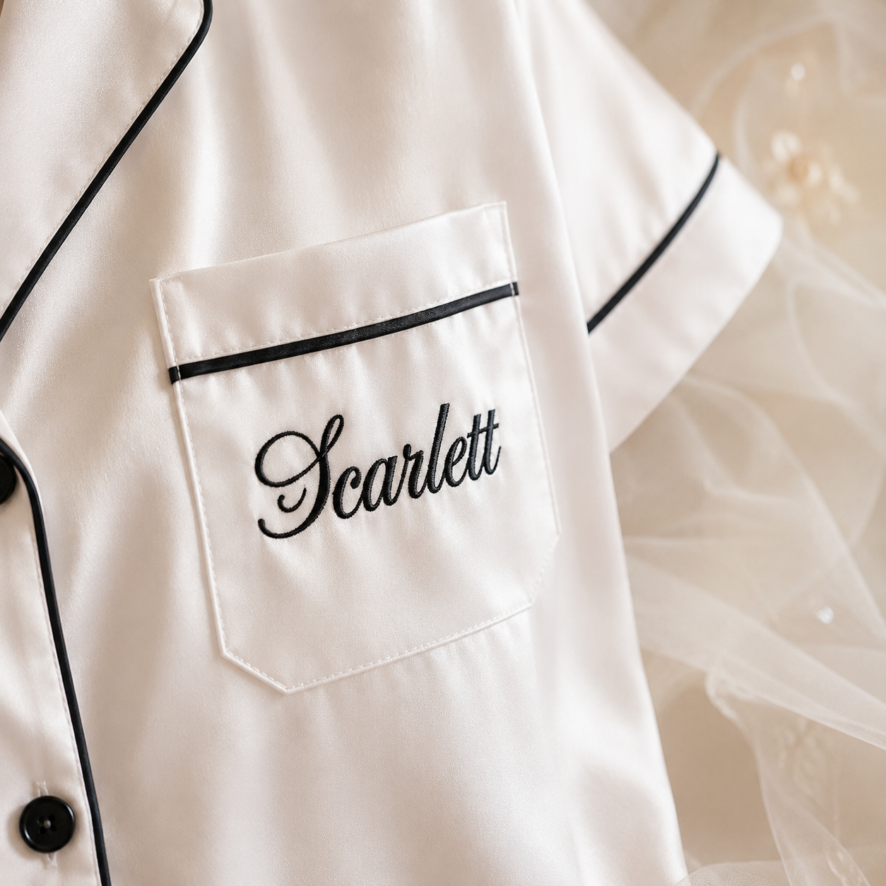 Personalized Embroidered Pajamas