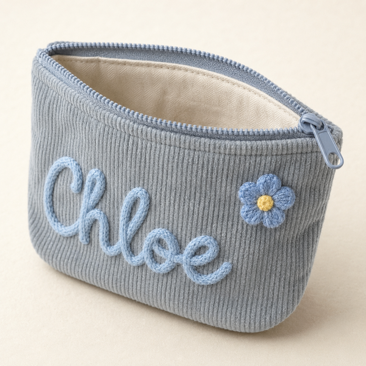 Personalized Embroidered Pouch