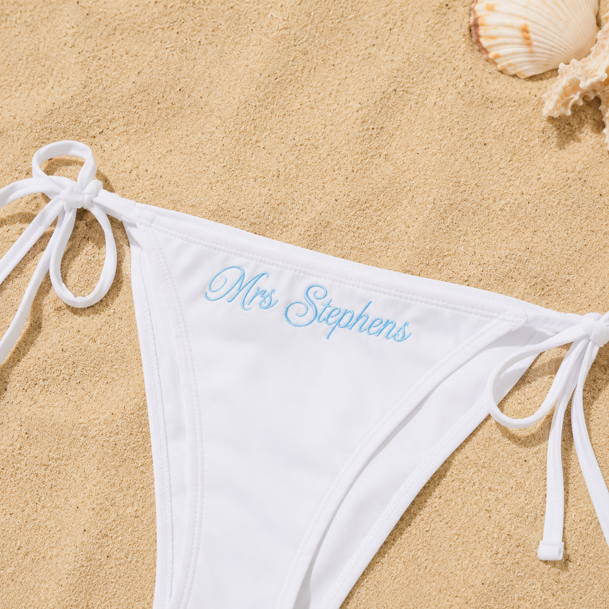 Personalized Embroidered Bikini Set