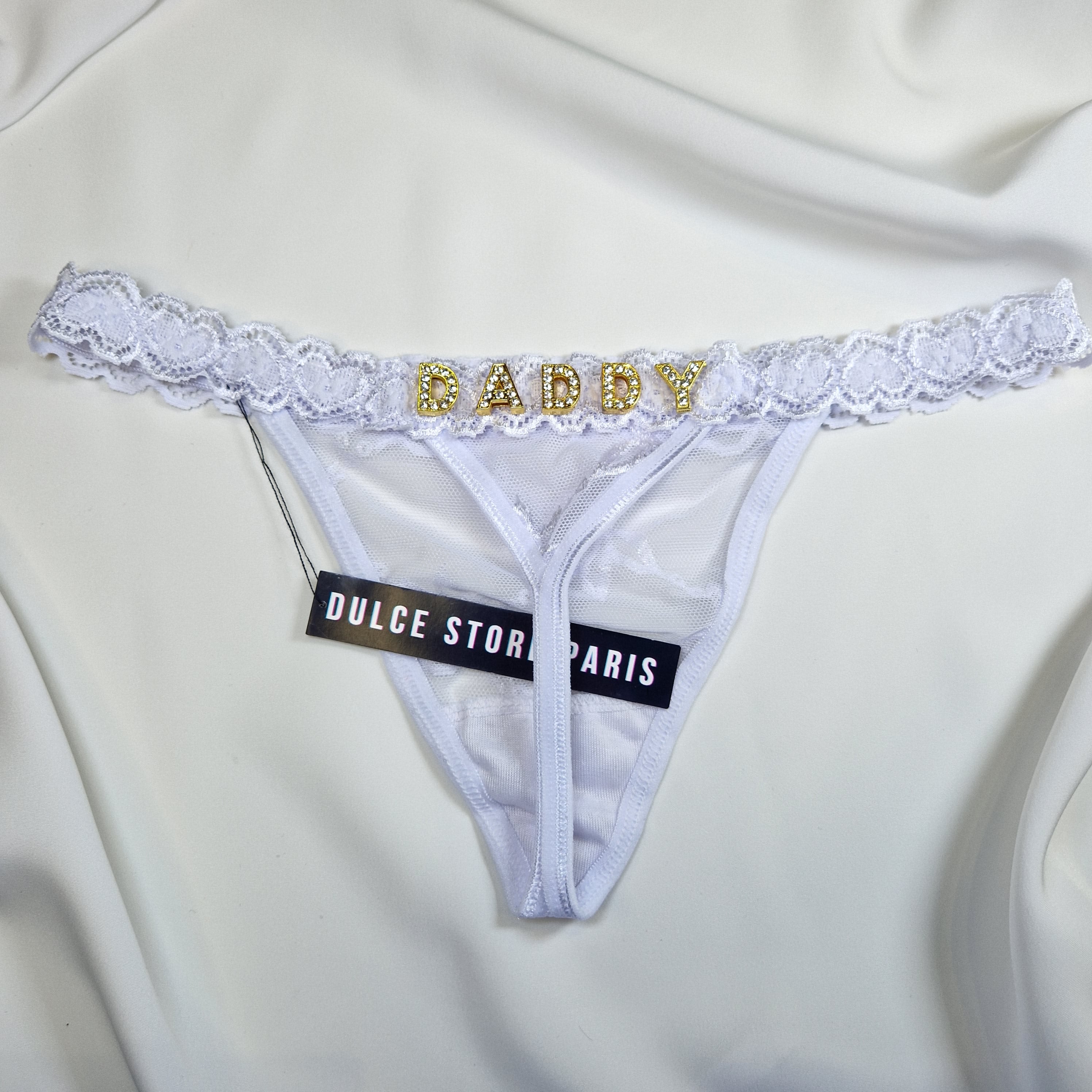 GOLD Personalized Thong