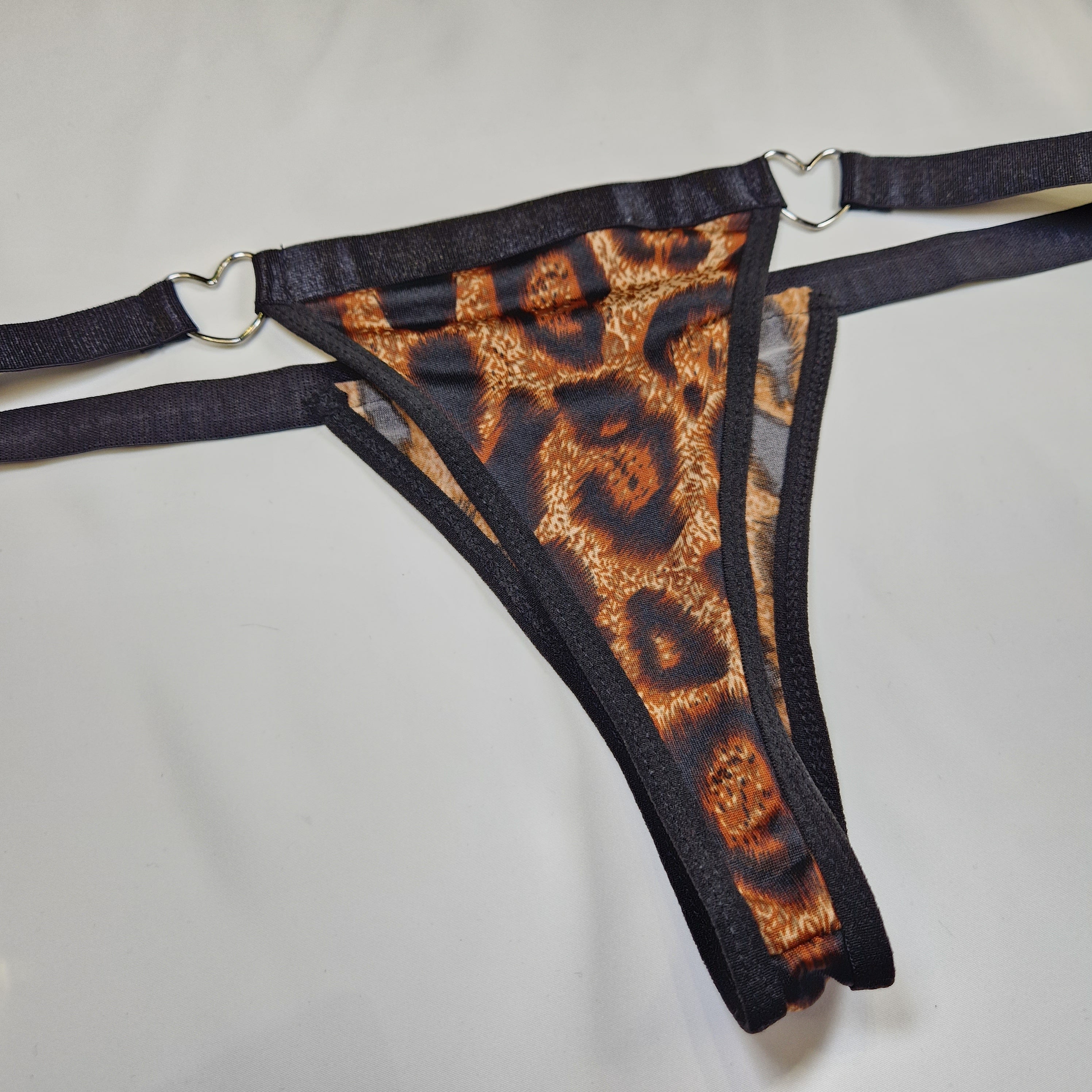 Personalized Leopard Lingerie Set