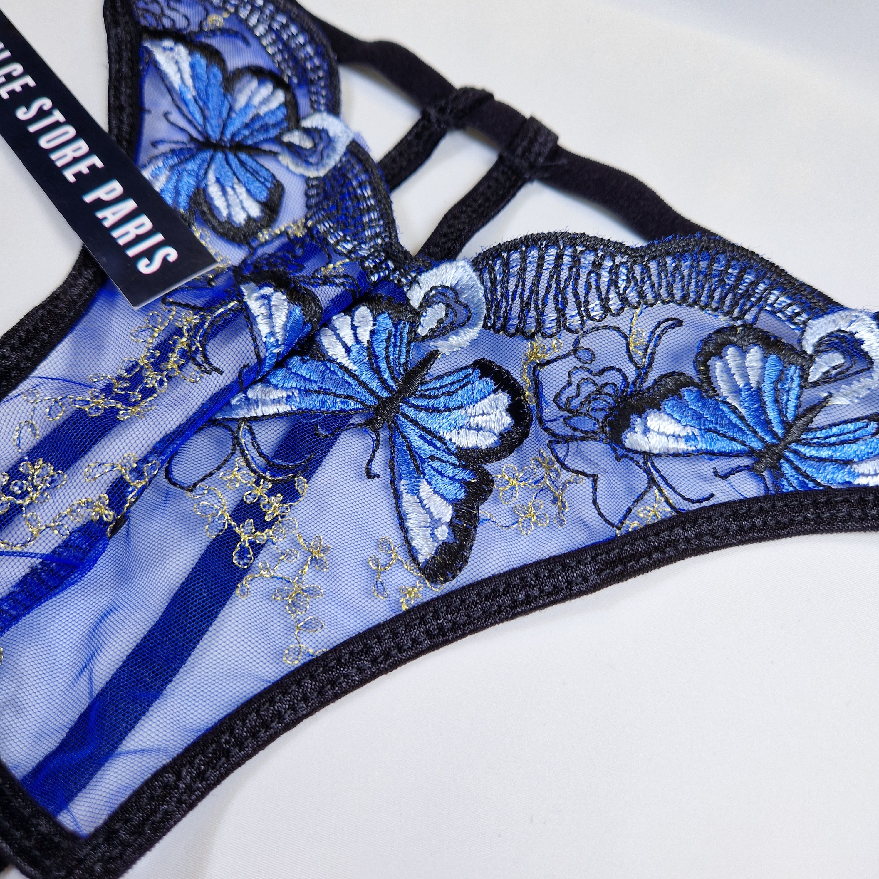 Personalized Butterfly Thong (Crotchless)
