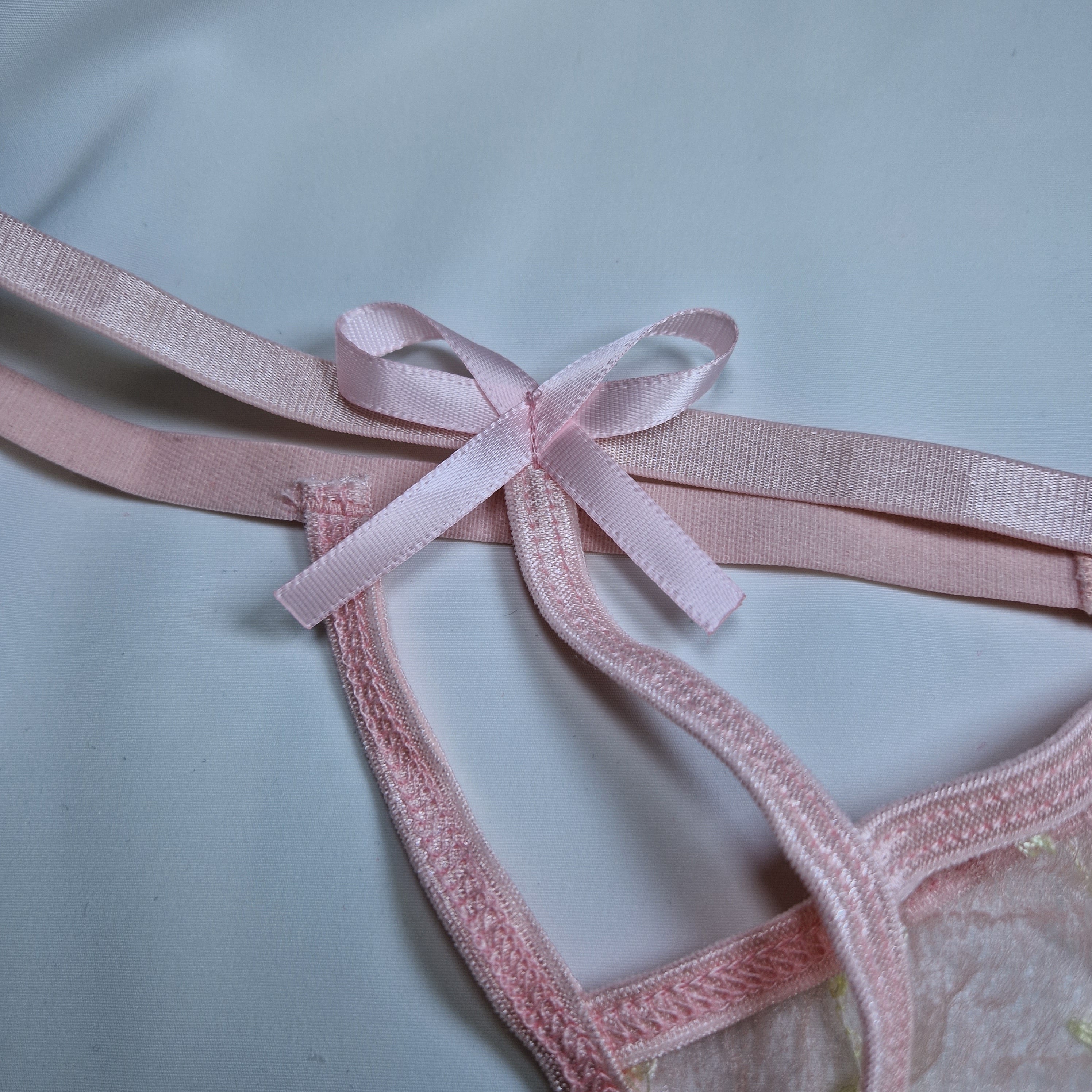 Pink Personalized Thong (Front)