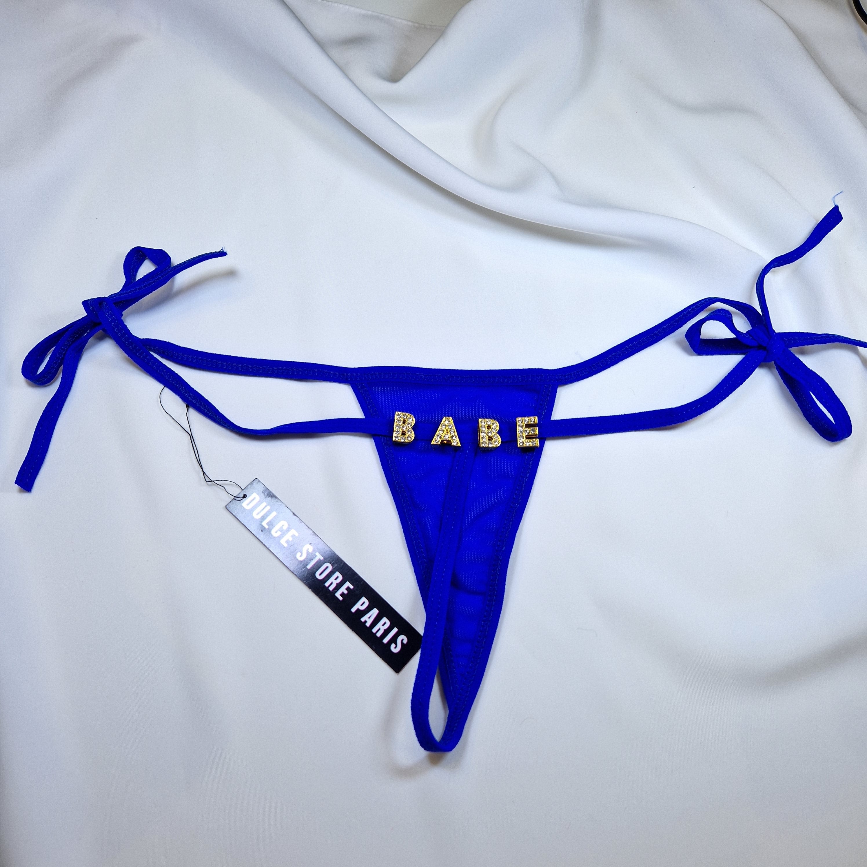 Personalized G-String & Ties