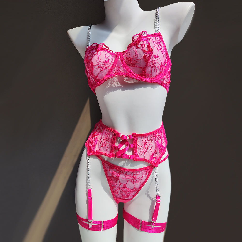 Personalized Lace Lingerie Set