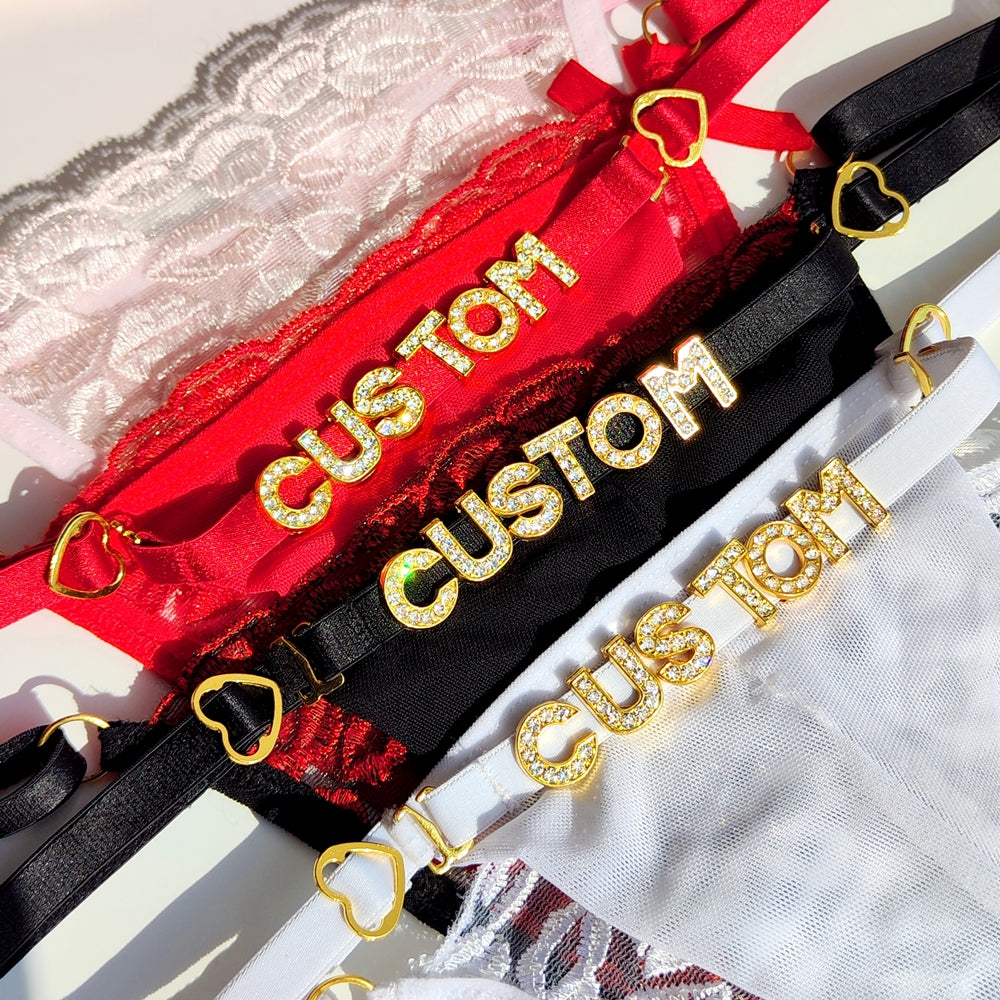 DIY Personalized Kiss Thong