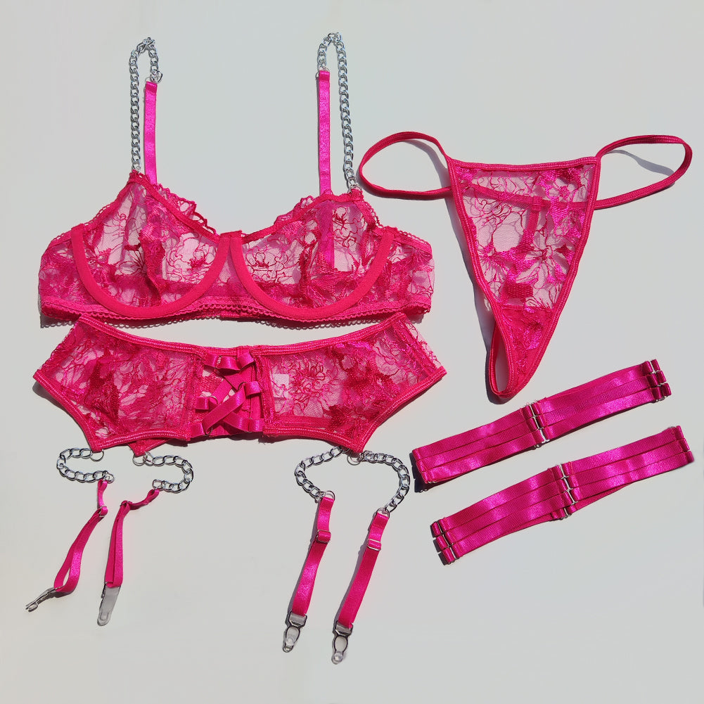 Personalized Lace Lingerie Set