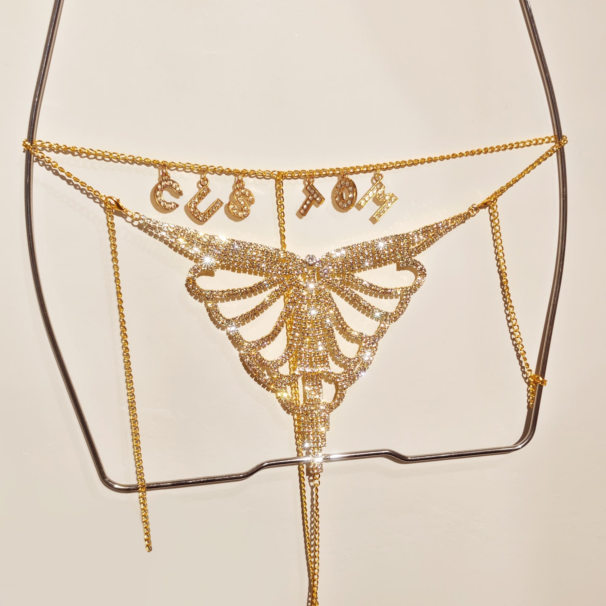 Kierstin – Conjunto de Lingerie com Strass