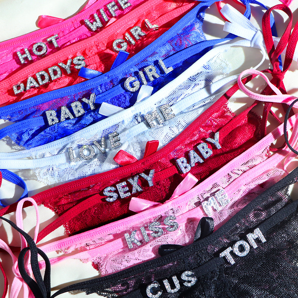 Crotchless Personalized Panty