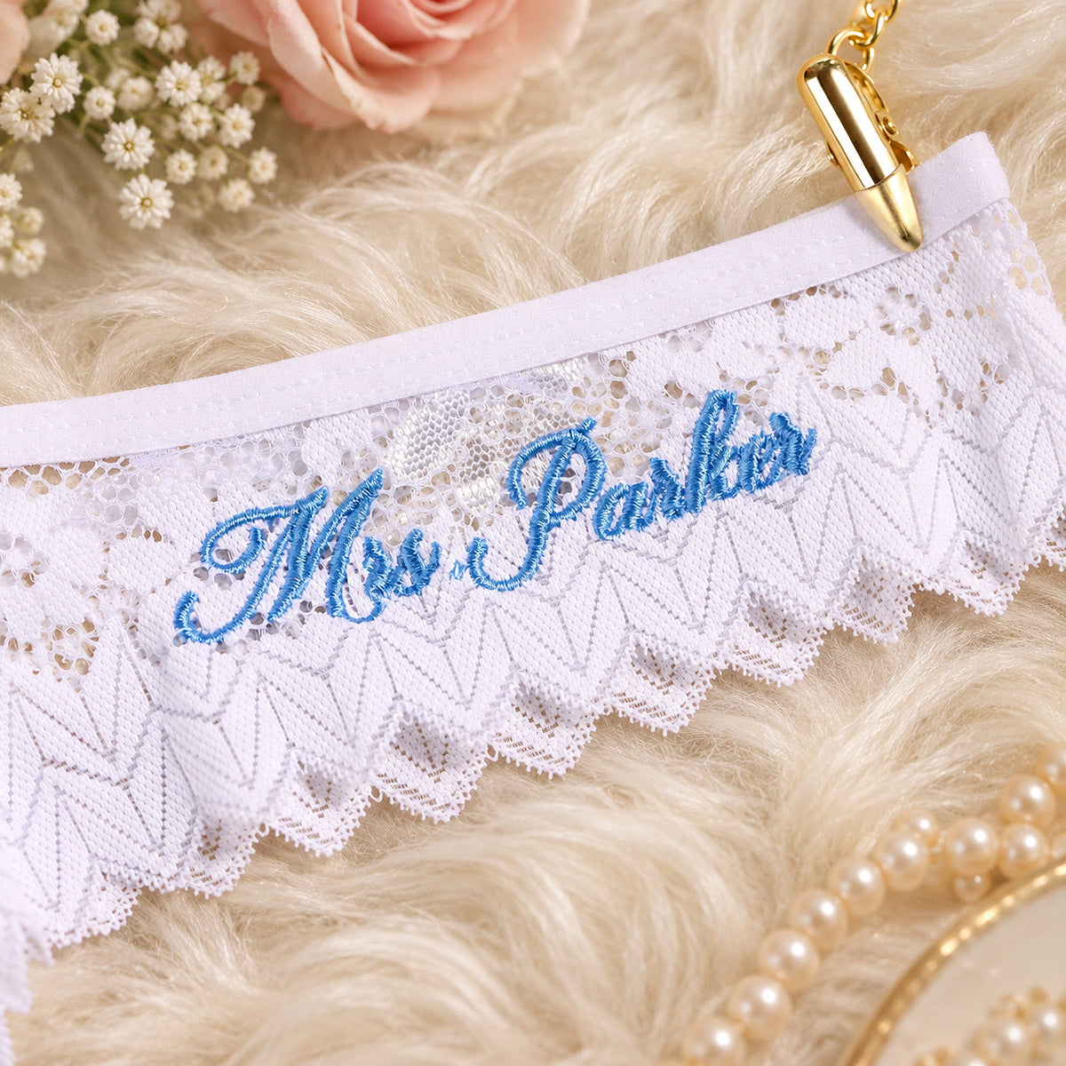 Personalized Embroidered Tanga