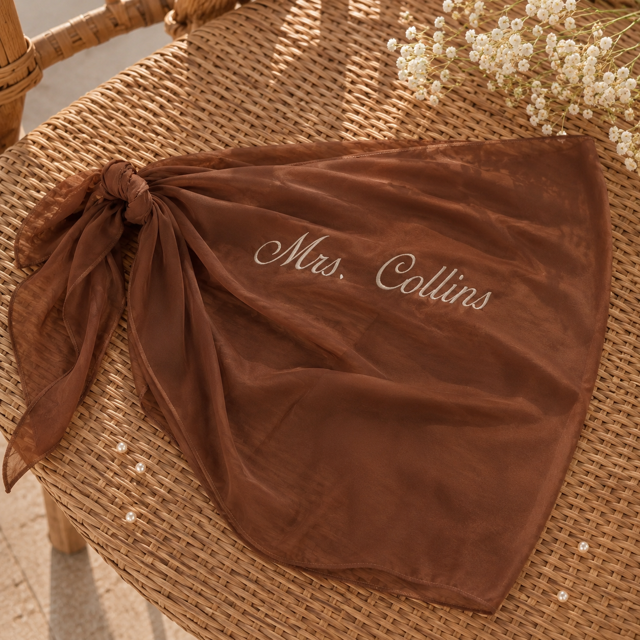 Personalized Embroidered Wraparound