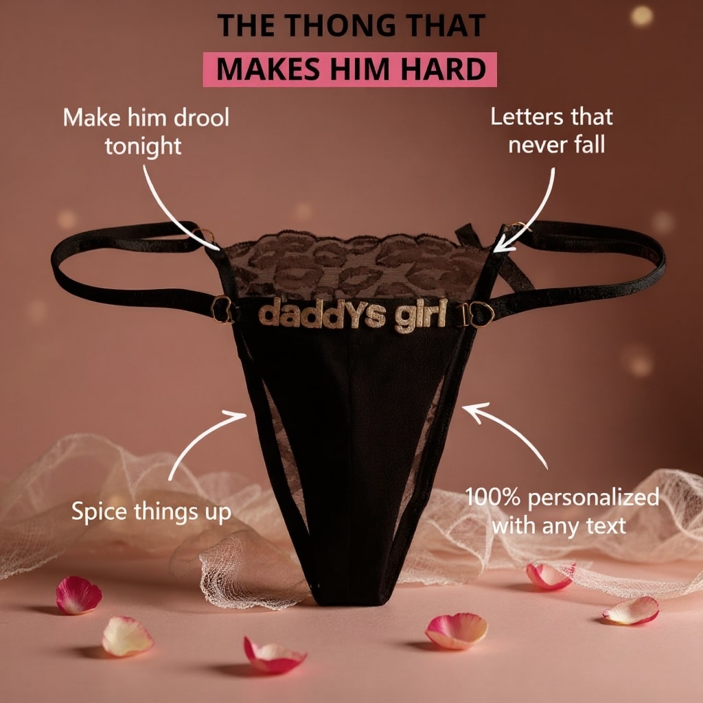 DIY Personalized Thong