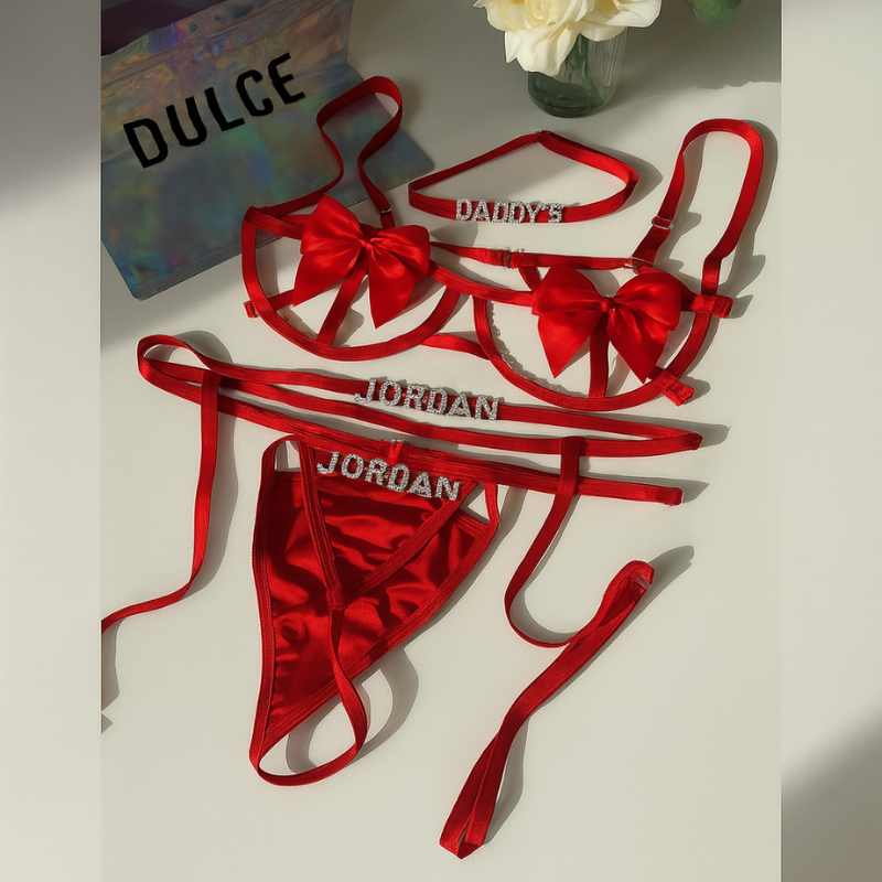 Personalisiertes romantisches Set