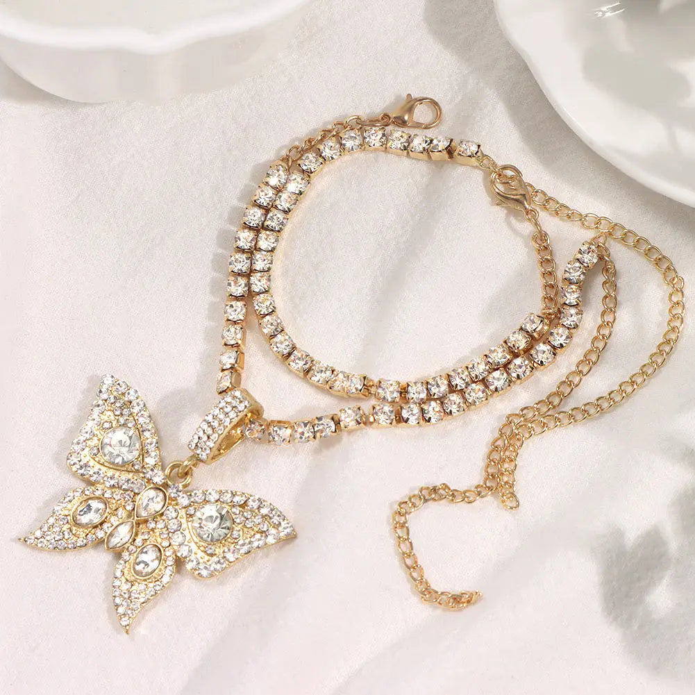 XXL Butterfly Anklet