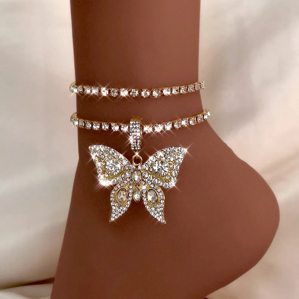 XXL Butterfly Anklet