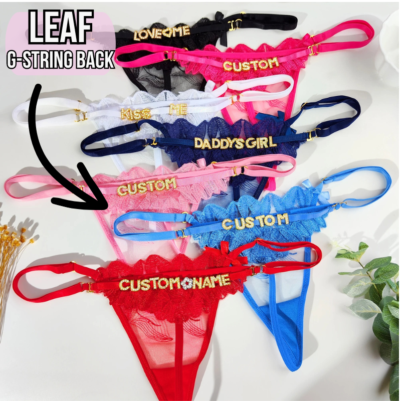 DIY Personalized Thong
