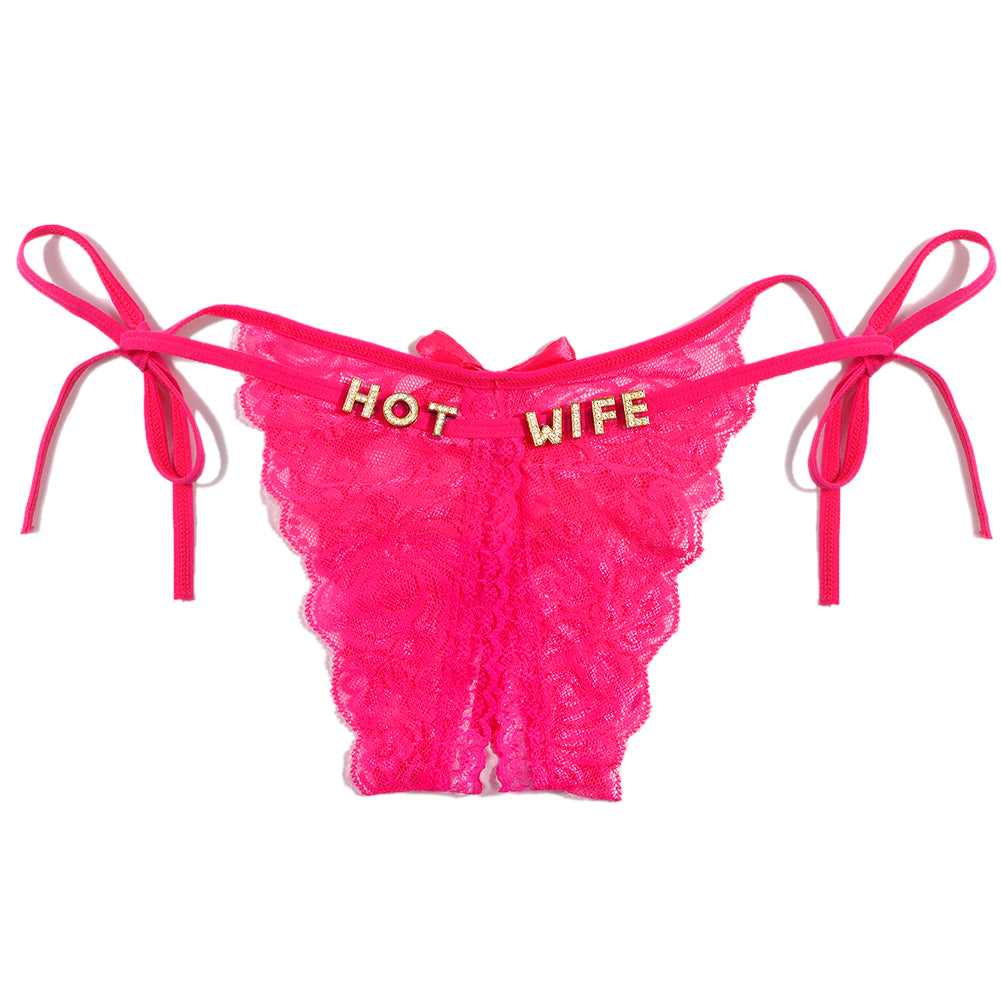 Crotchless Personalized Panty