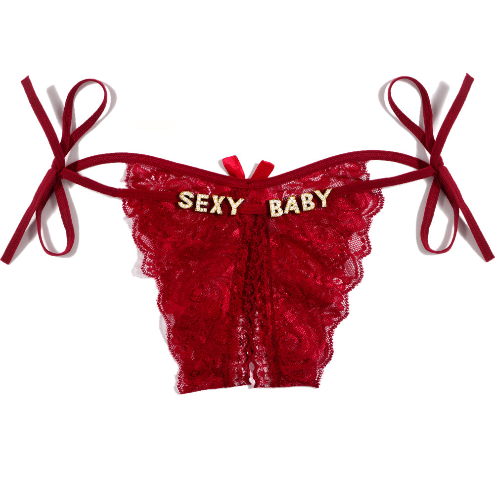 Crotchless Personalized Panty