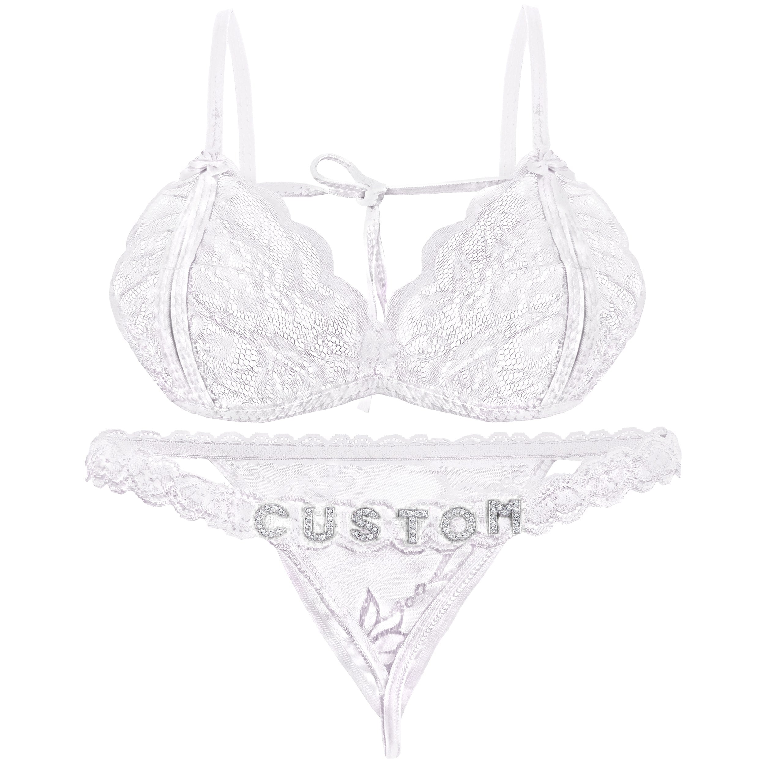 Lace Personalized Lingerie Set