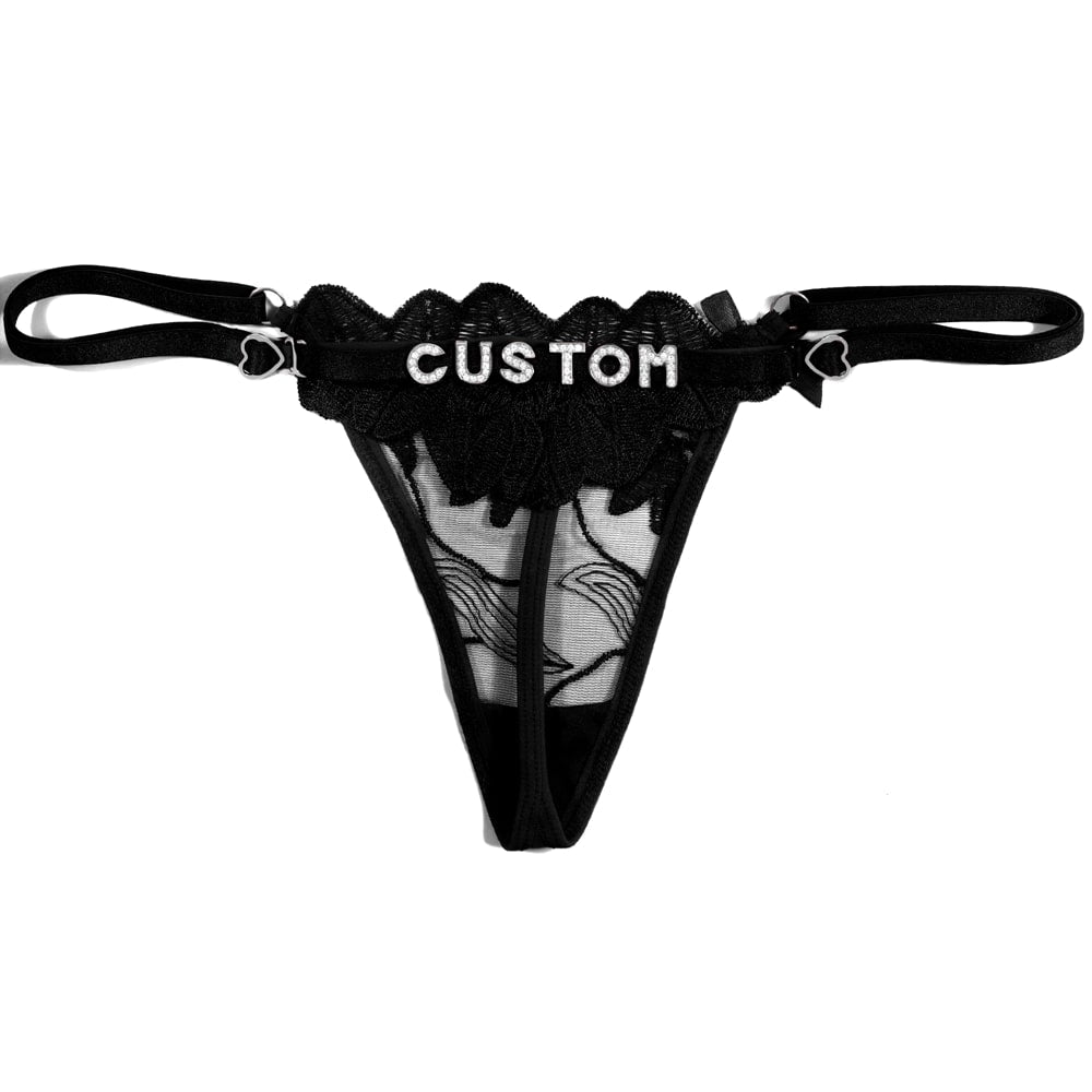 DIY Personalized Thong