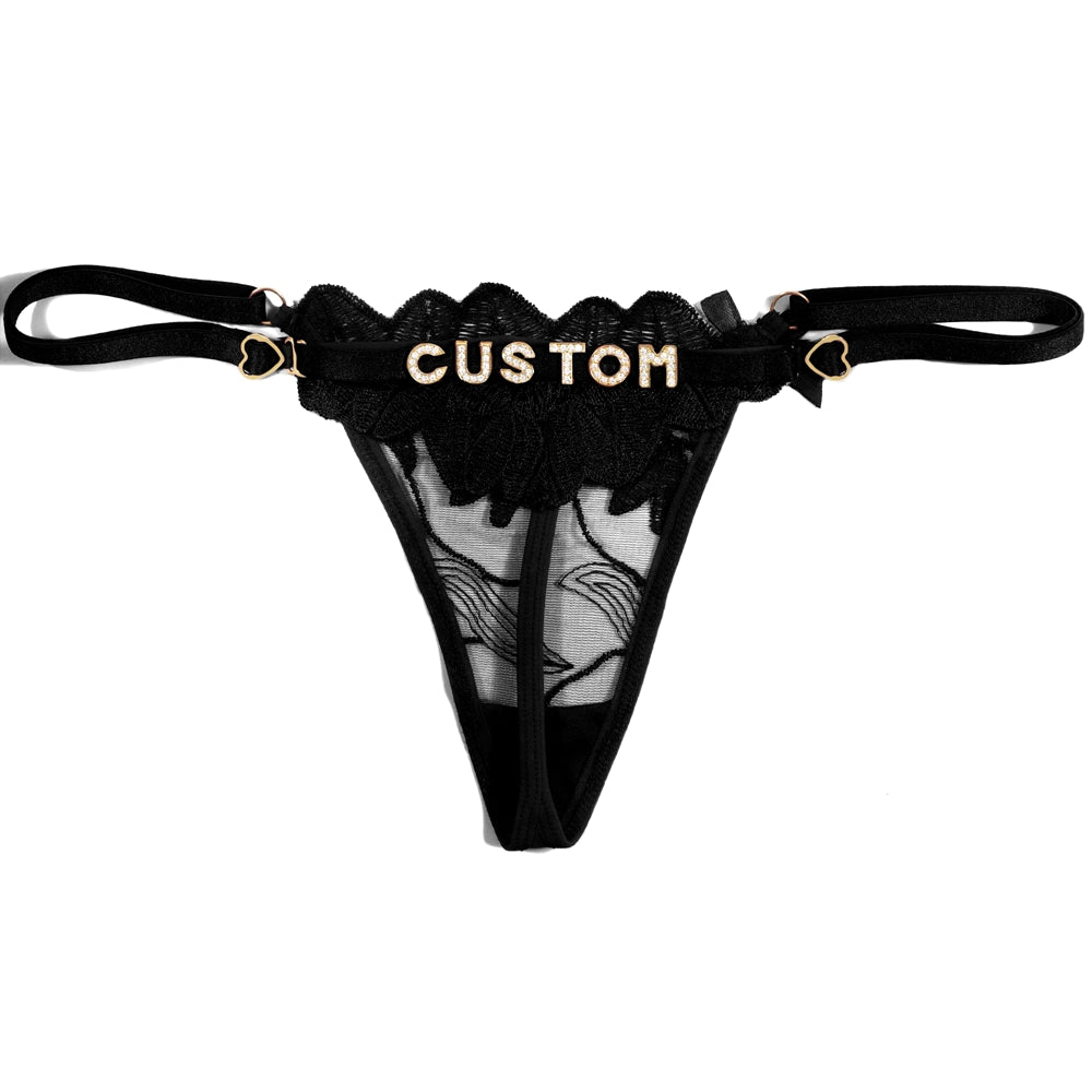 DIY Personalized Thong