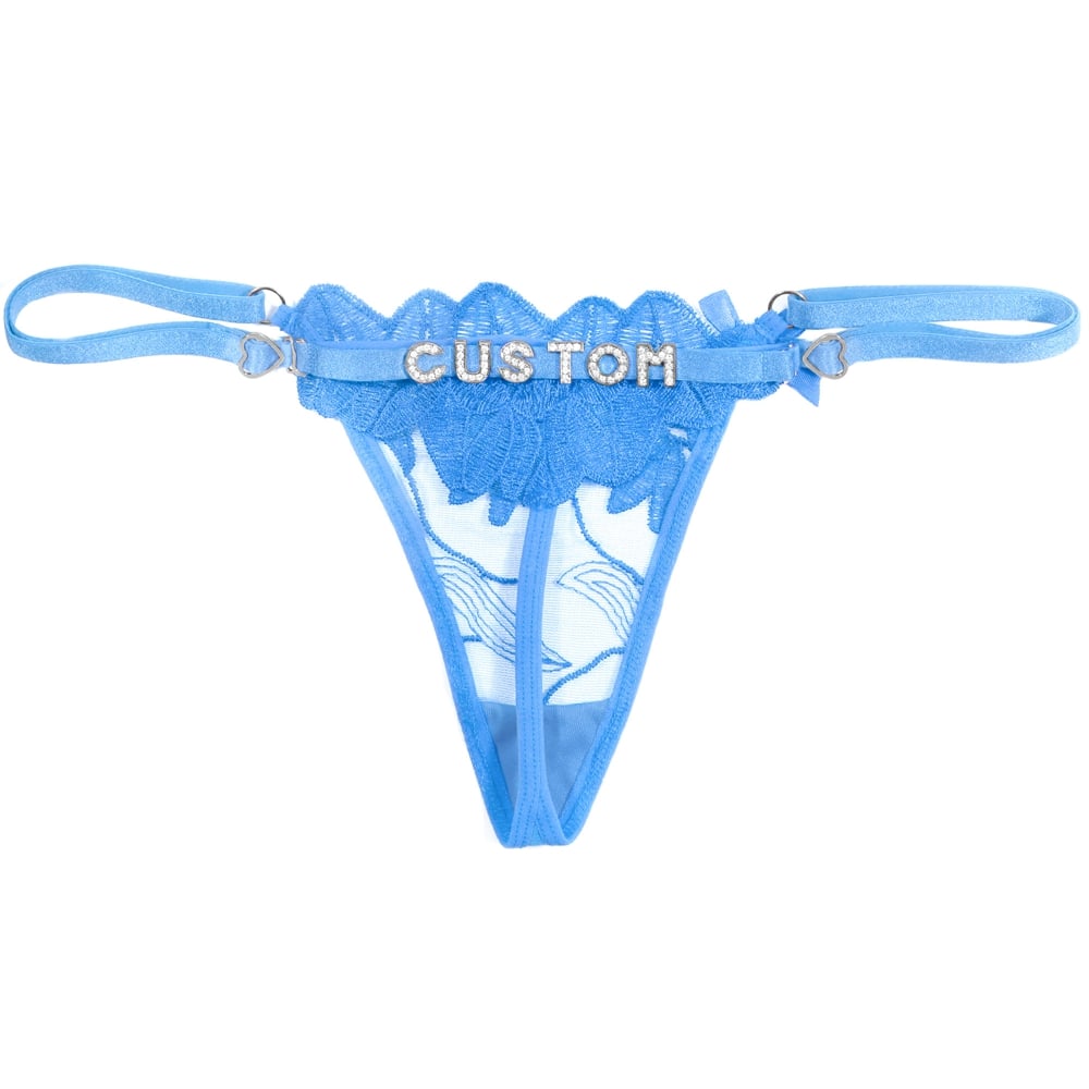 DIY Personalized Thong