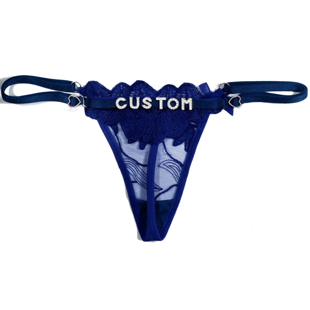 DIY Personalized Thong