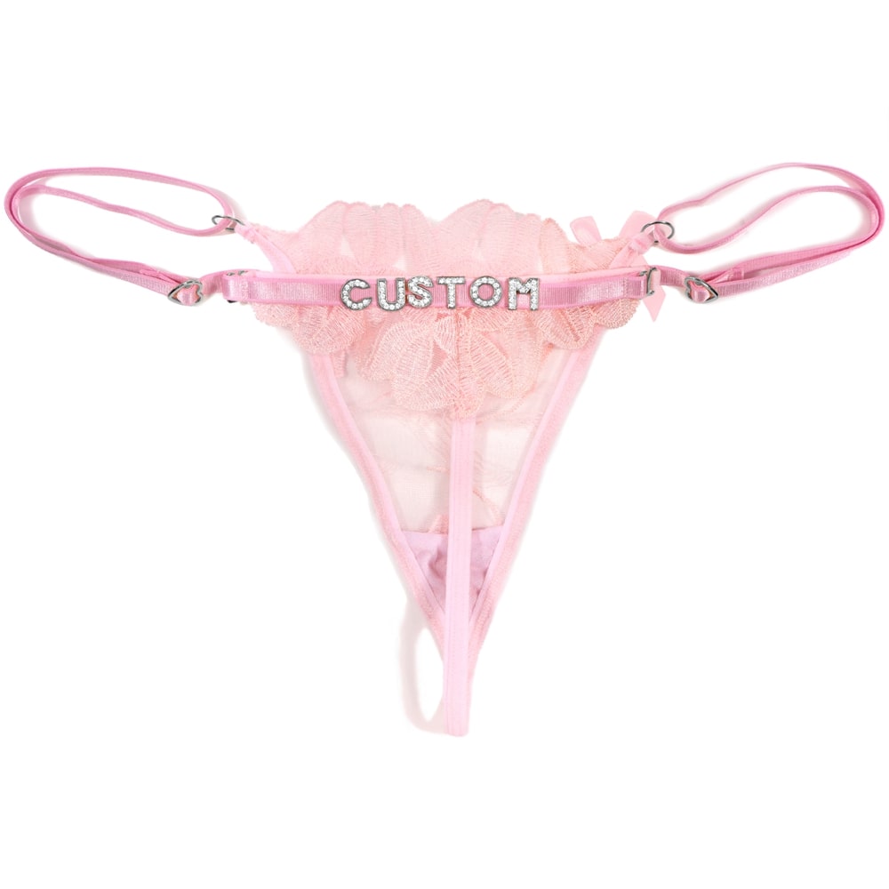DIY Personalized Thong