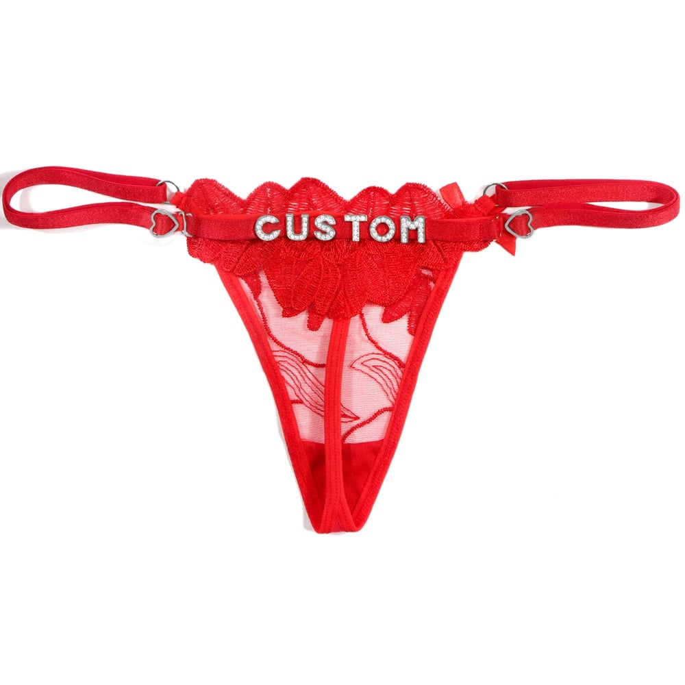 DIY Personalized Thong
