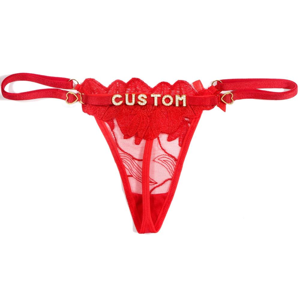 DIY Personalized Thong