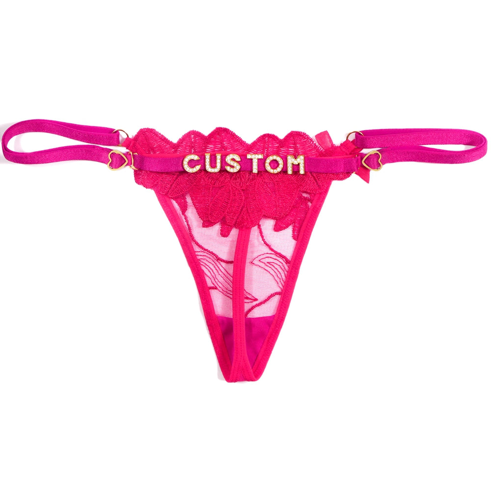 DIY Personalized Thong