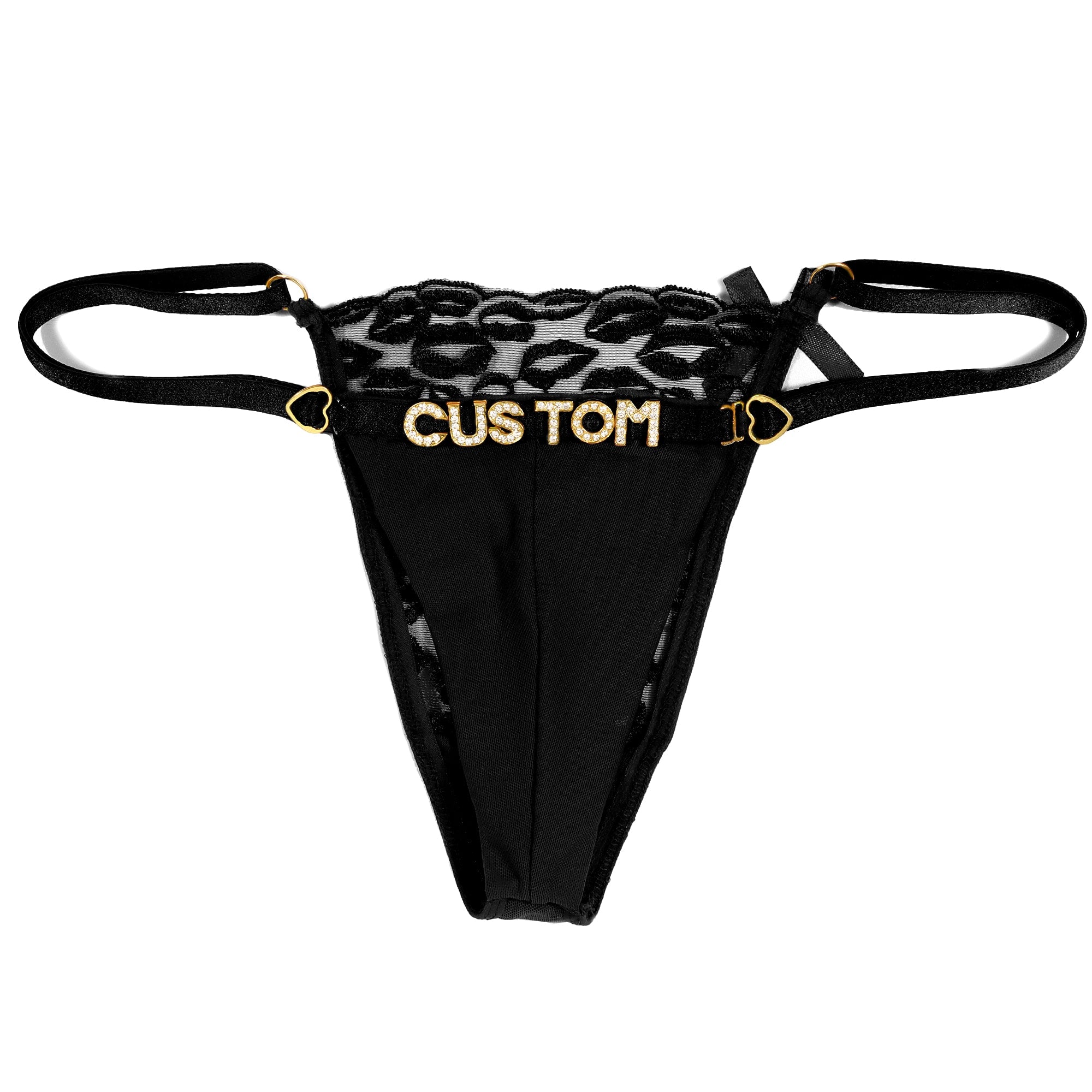 DIY Personalized Kiss Thong