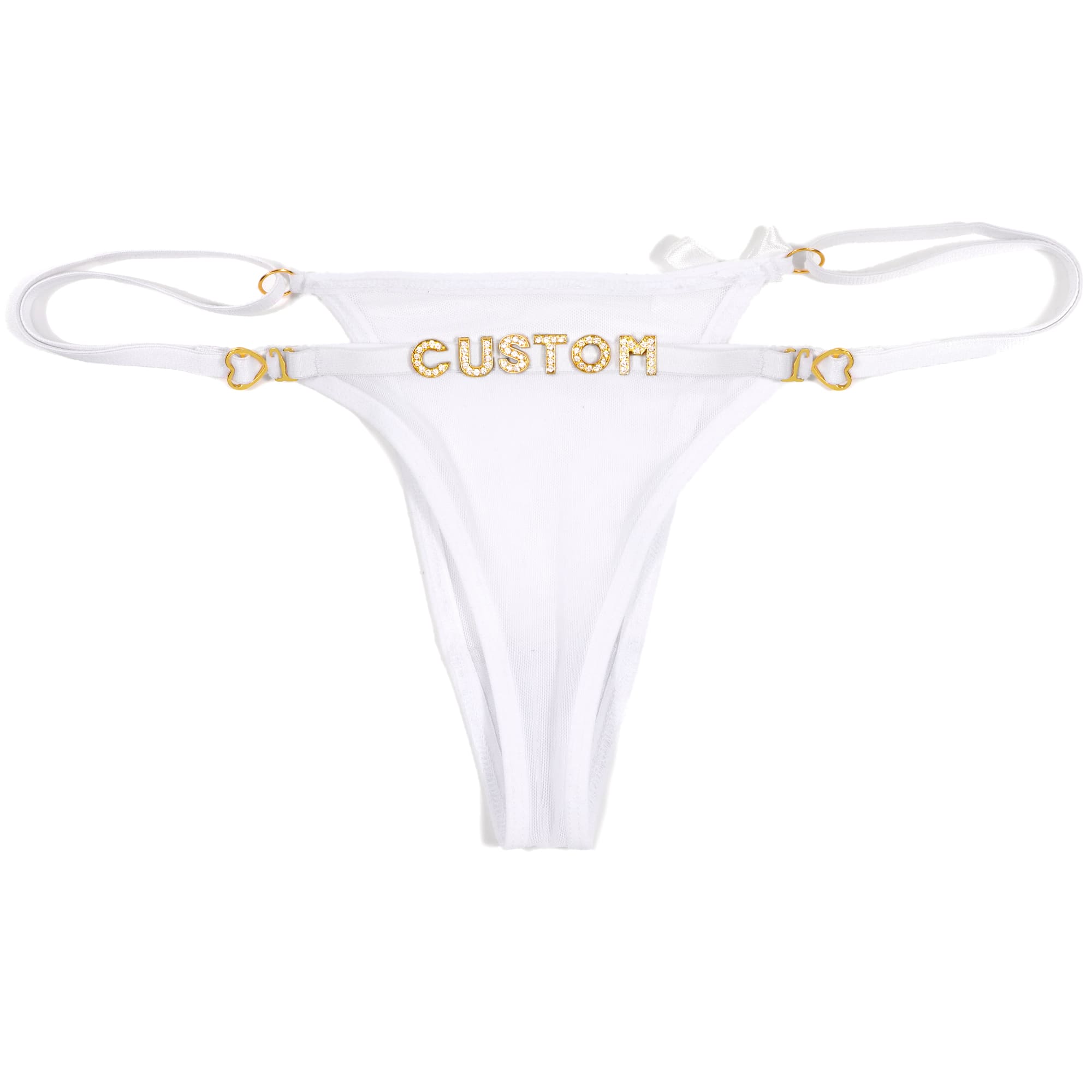 DIY Personalized Sheer Thong