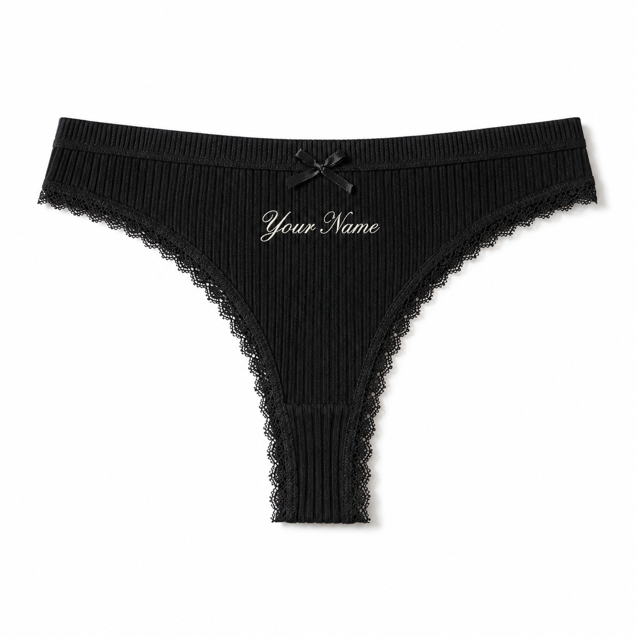 Personalized Embroidered Panty