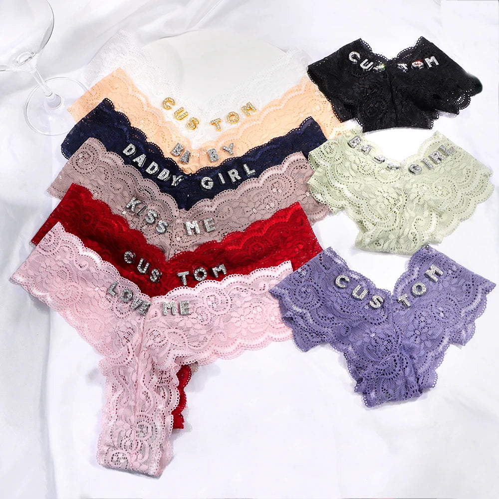 Personalized Lace String