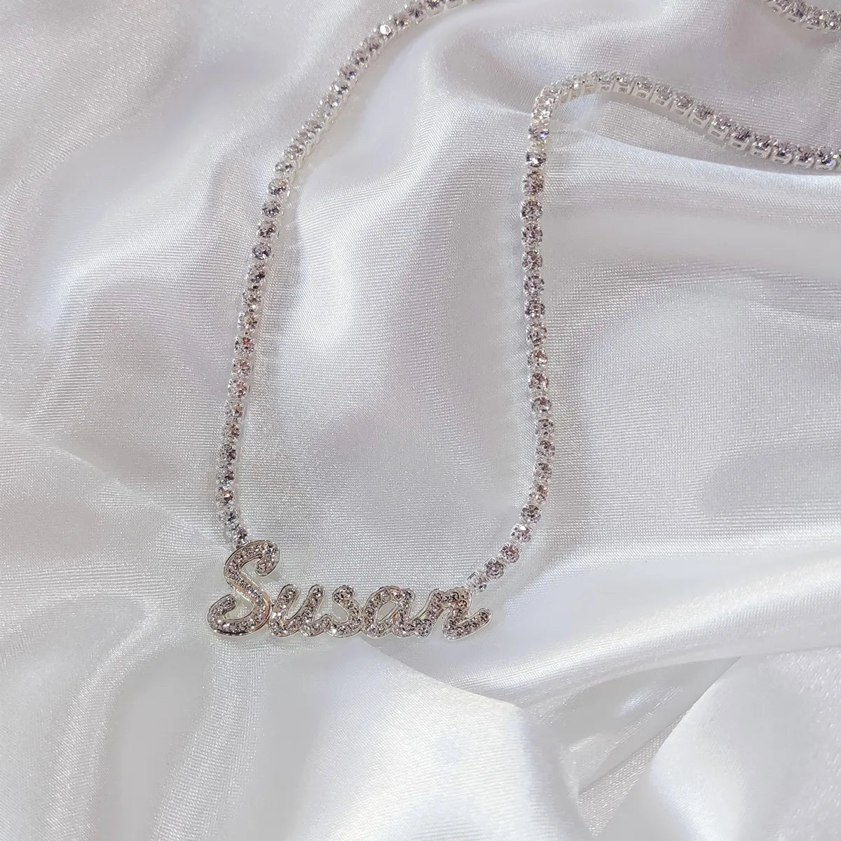 Personalized Iced Out Necklace