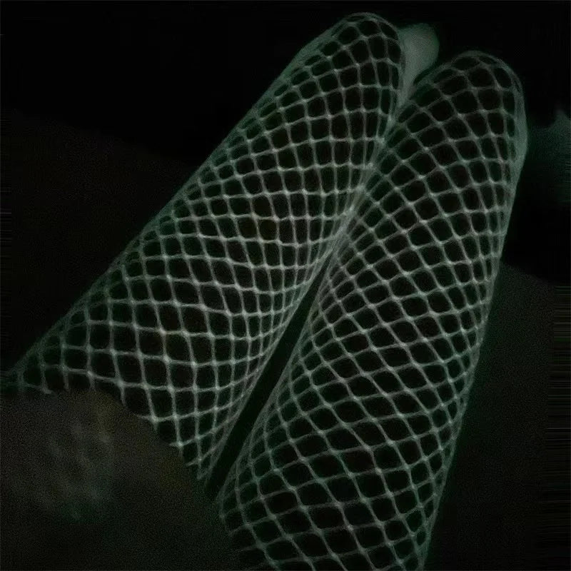 Luminous Fishnet Stockings