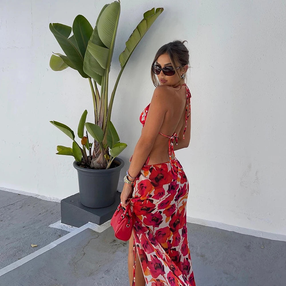 3 Pieces Bikini Set with Cover Up