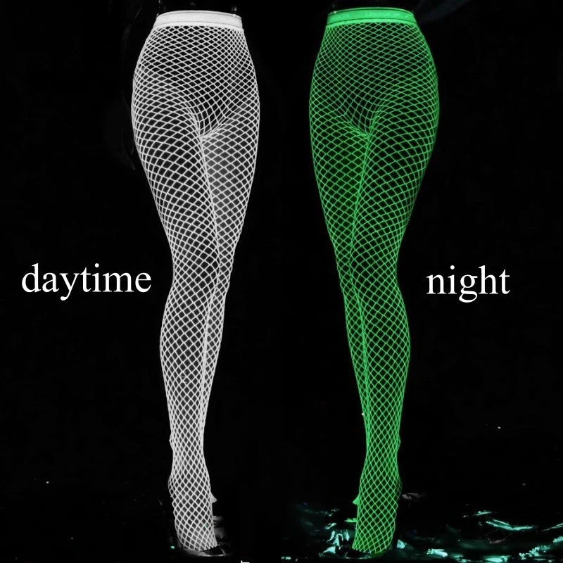 Luminous Fishnet Stockings