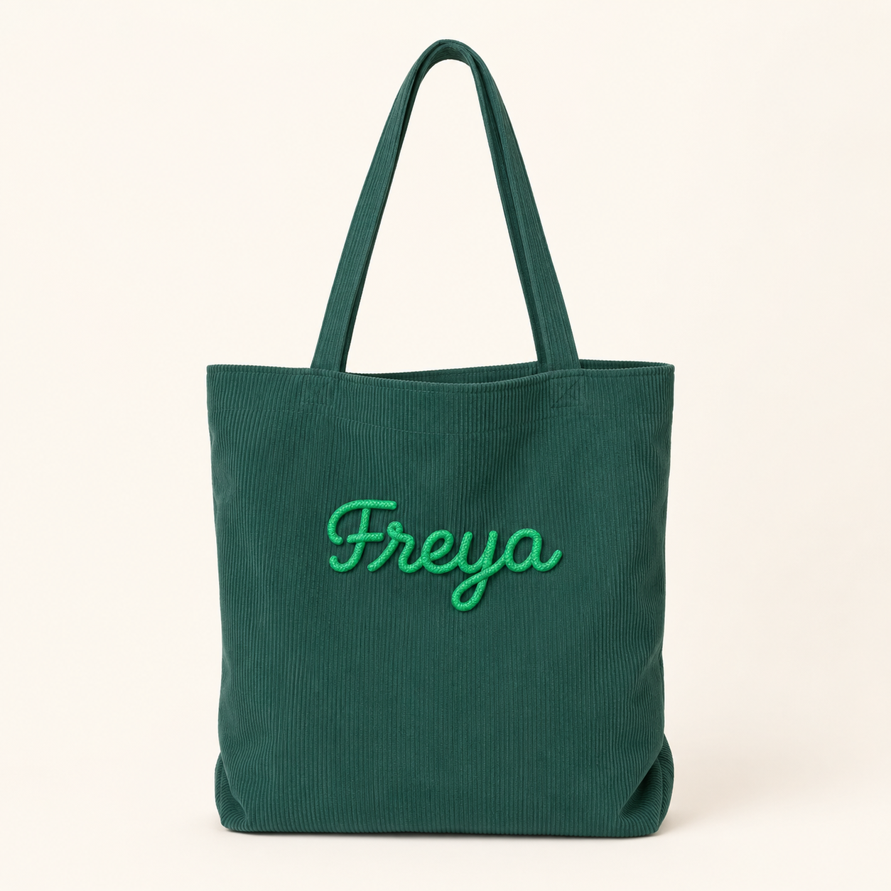 Personalized Embroidered Tote Bag