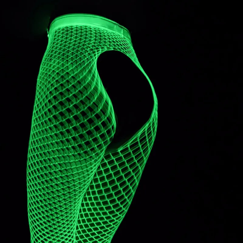 Luminous Fishnet Stockings