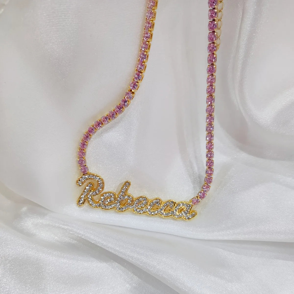 Personalized Iced Out Necklace