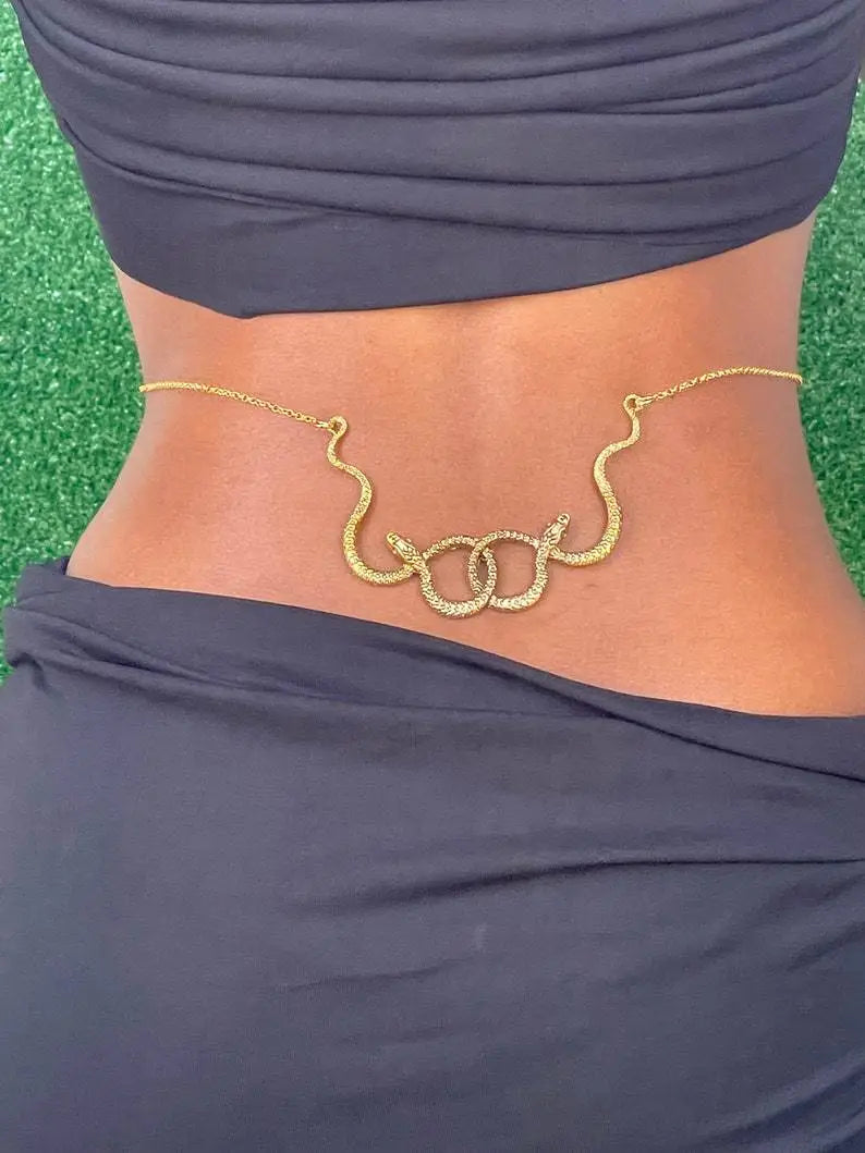 Double Snake Back Chain