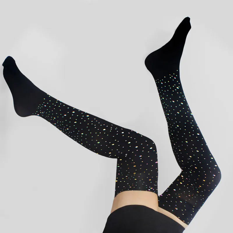 Rhinestones Stockings