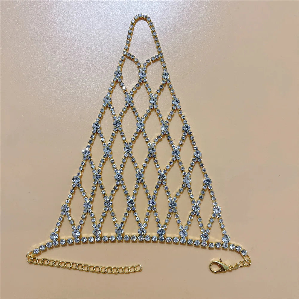 Diamond Hand Bracelet