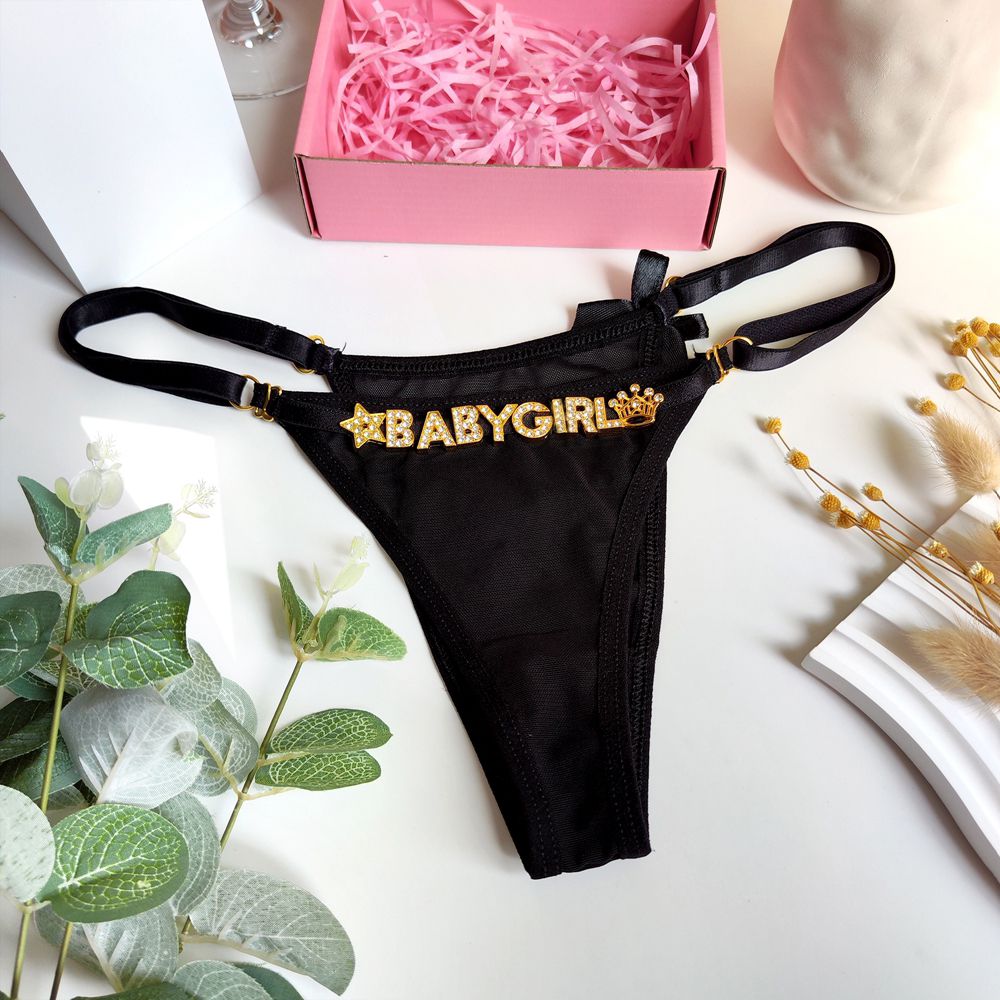 DIY Personalized Sheer Thong