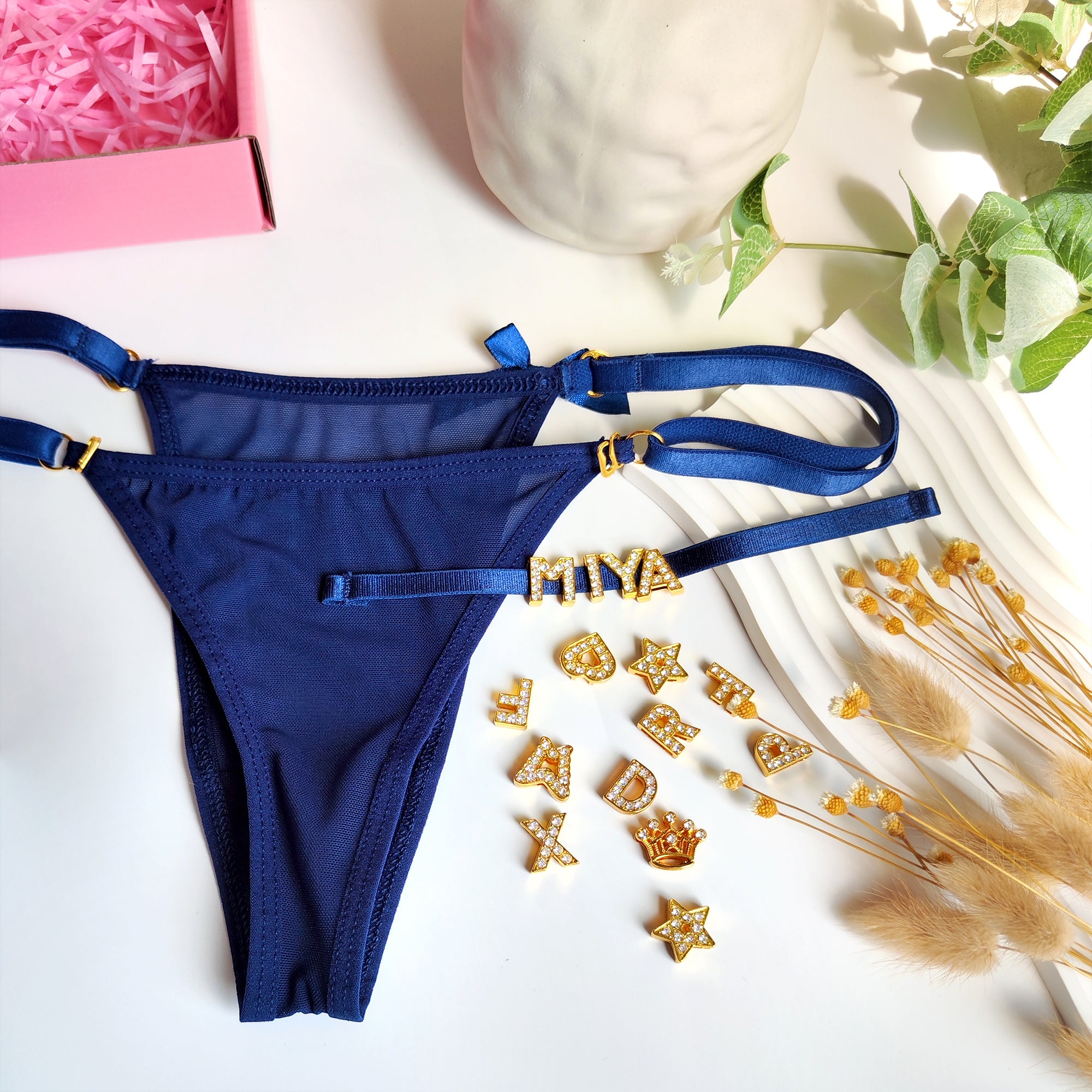 DIY Personalized Sheer Thong